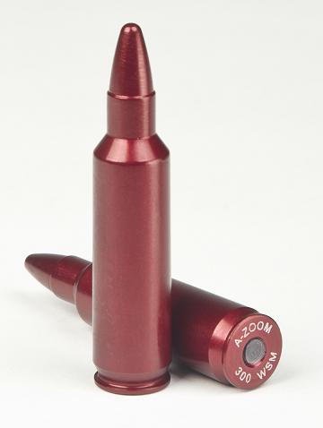A-Zoom SNAP-CAPS .300 Winchester Short Magnum Safety Training Rounds package of 2